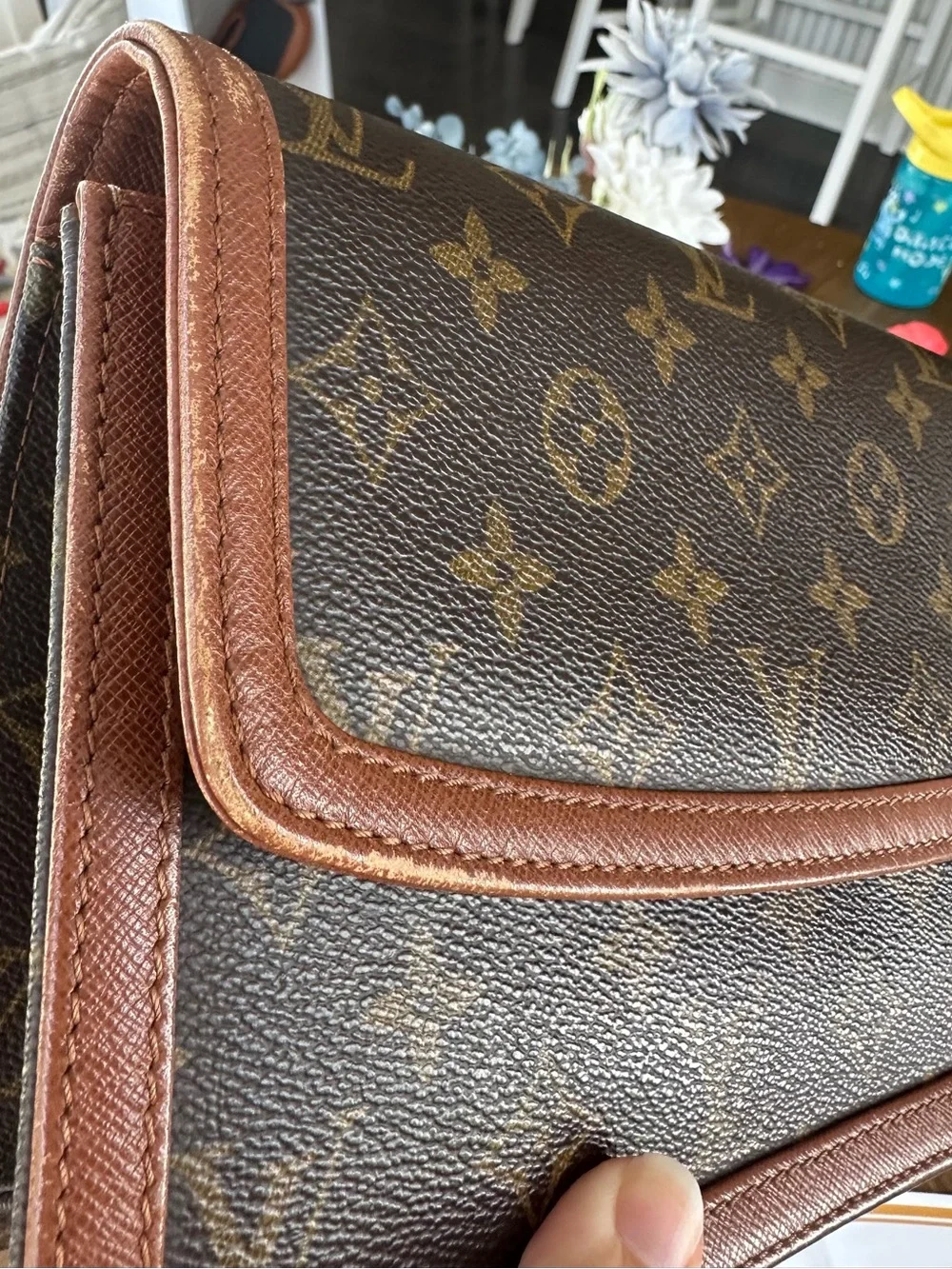 Vintage Louis Vuitton Clutch - Monogram Pochette Dame GM Clutch Bag - Dec 1992